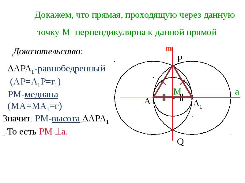 Презентация построение циркулем и линейкой