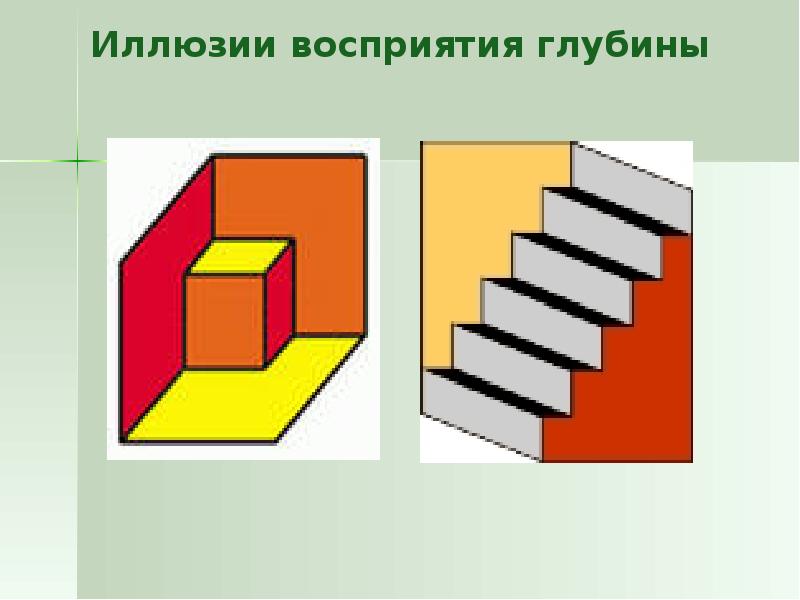 Иллюзия восприятия глубины картинки