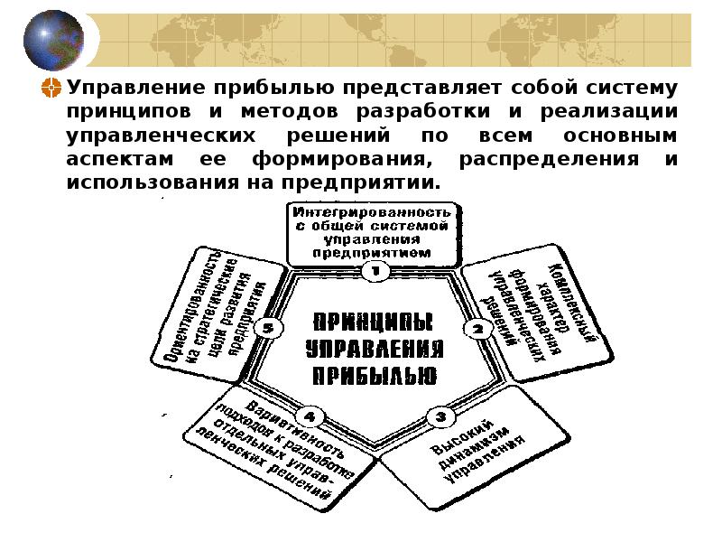 Прибыль представляет собой