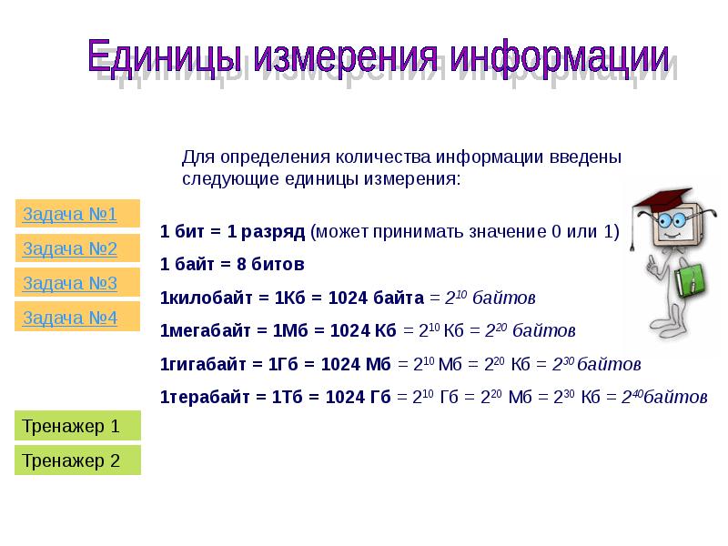 Задача единица