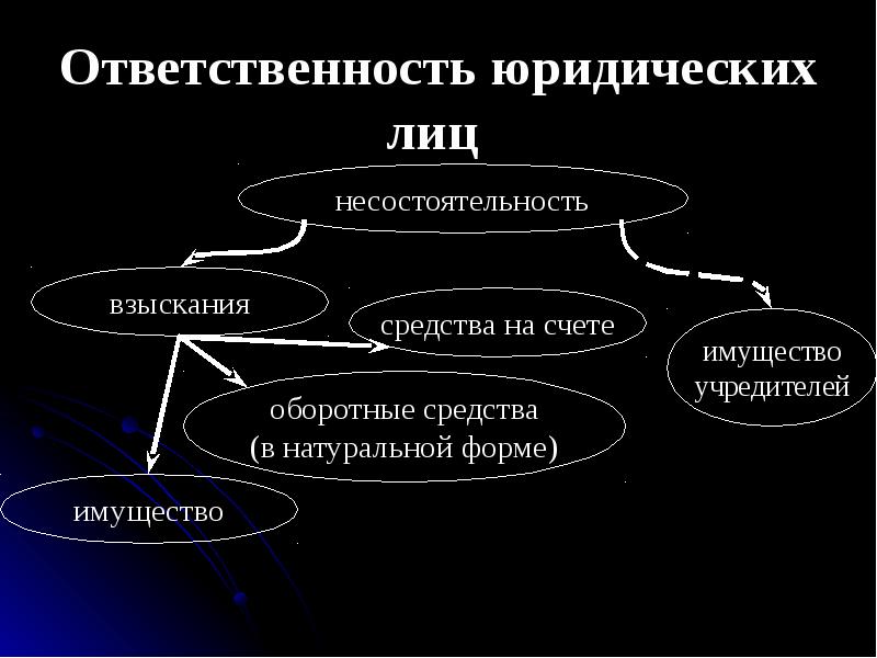 Обязанности и ответственность лиц