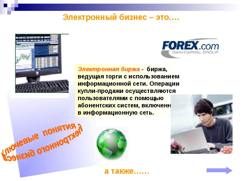 Electronic business презентация