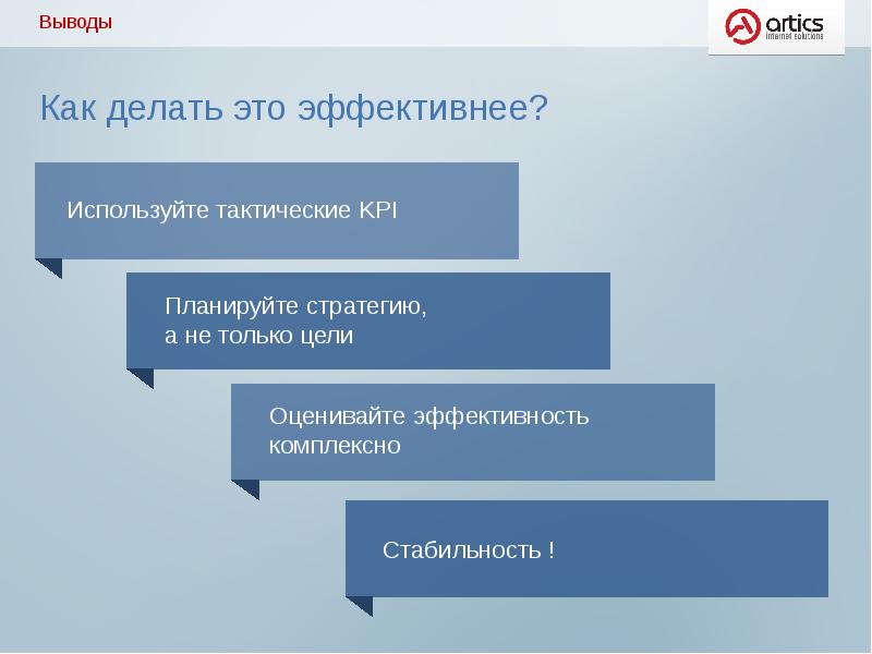 Как эффективно вывести. КПЭ на жизненном цикле проекта. Эволюция от комплексной рекламной кампании.