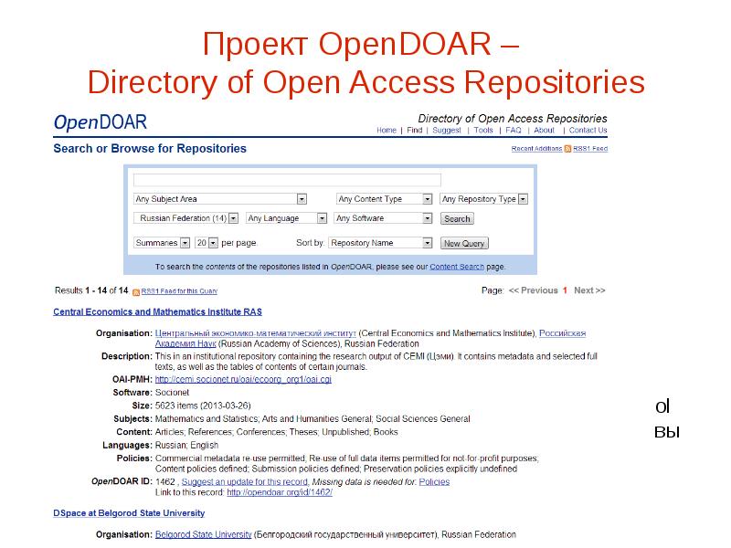 Проекты для открытого доступа. Directory of open access repositories. Directory of open access books. OPENDOAR - open Directory of open access repositories логотип.