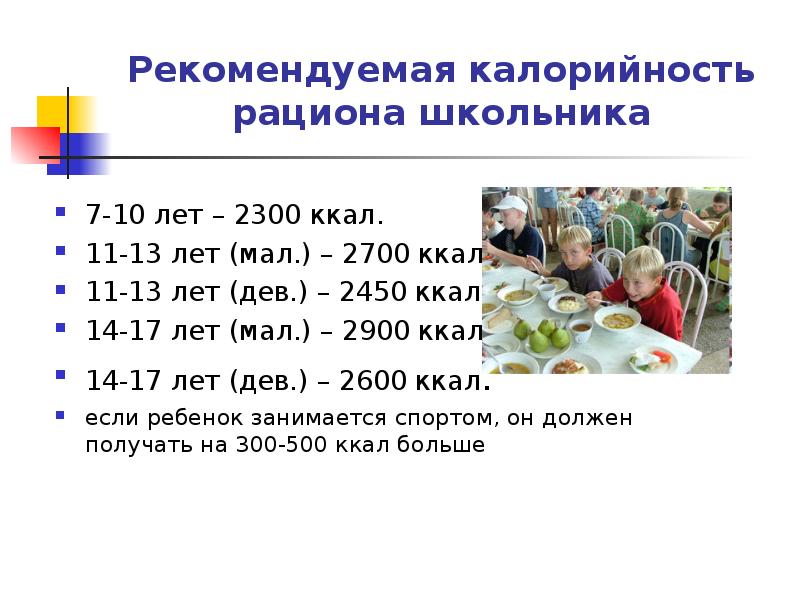 Подростков калории. Таблица суточного рациона питания школьника. Рацион питания для детей школьного возраста. Рацион питания школьника на день. Составление суточного рациона питания.