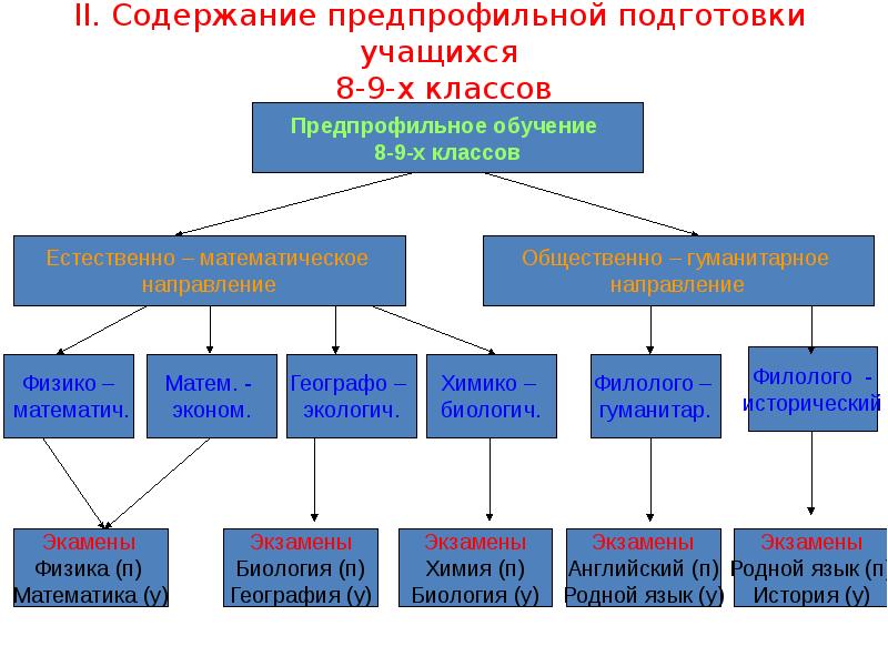 Предпрофильная подготовка презентация