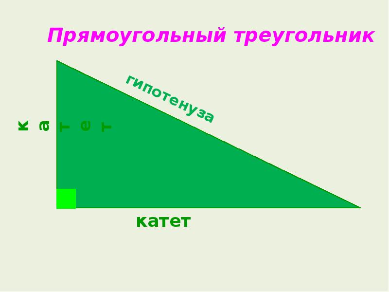 Прямой треугольник фото