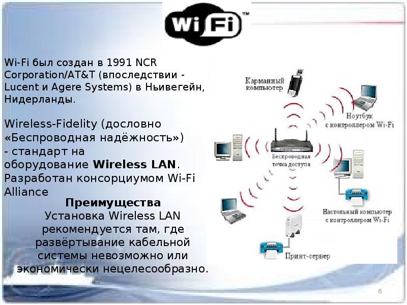 Преимущества и недостатки беспроводного подключения к интернету презентация