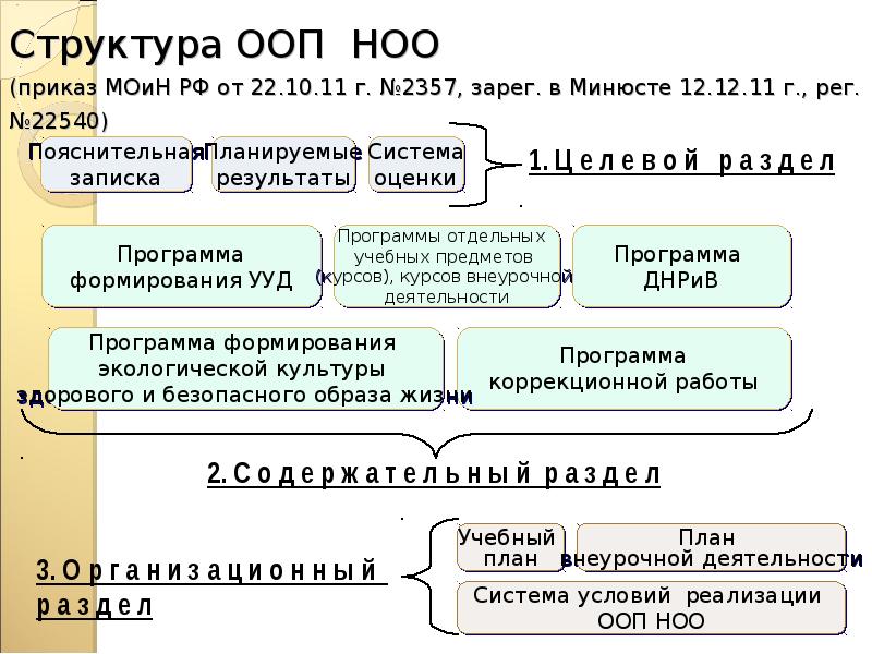 Структура ноо