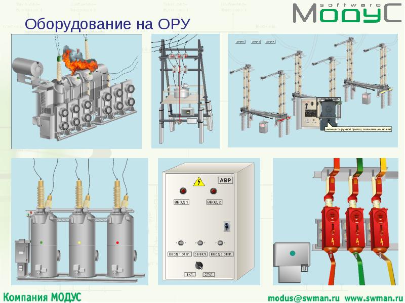 Схемы распределительных устройств фск