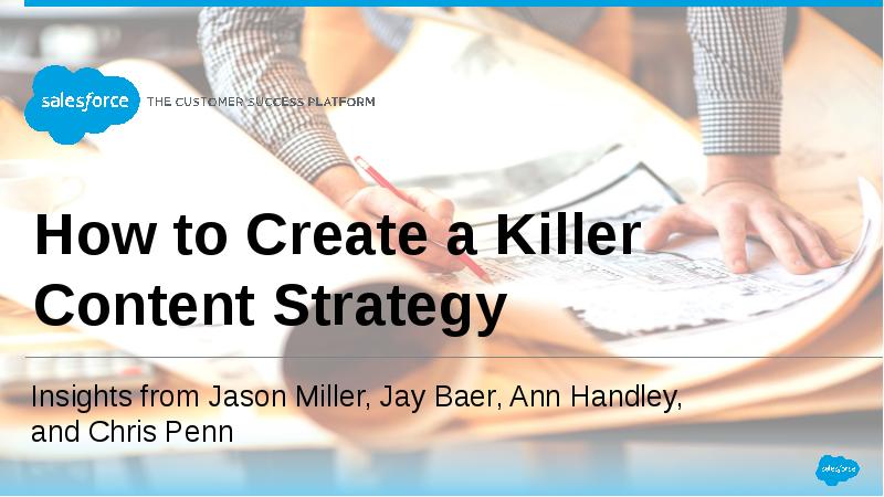 How to Create a Killer Content Strategy
