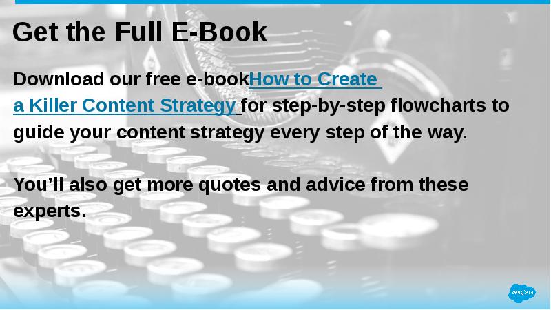 How to Create a Killer Content Strategy