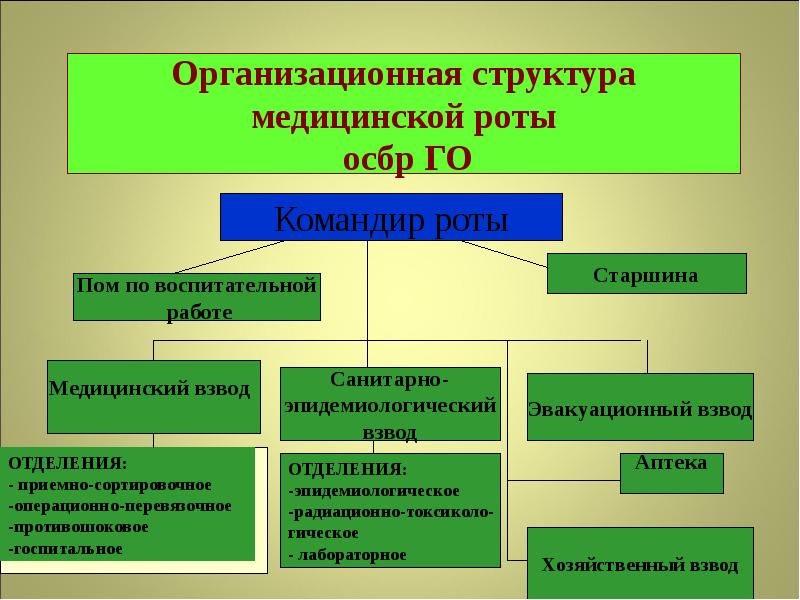 Медицинский структуры. Структура медицинской роты. Медицинская рота состав. Состав мед роты. Структура мед роты бригады.