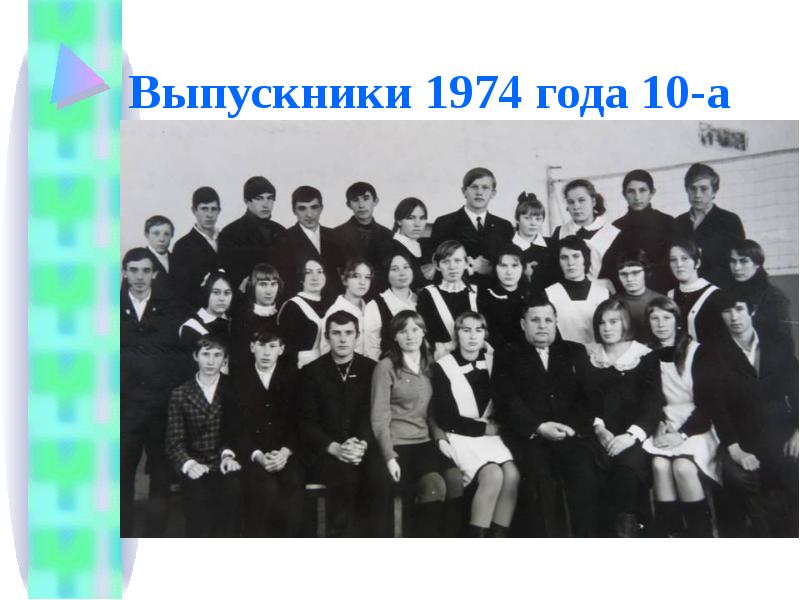 Выпускники 1974