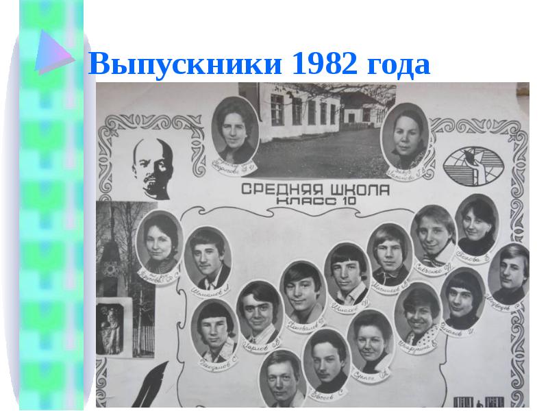 Выпускники 1982 года фото