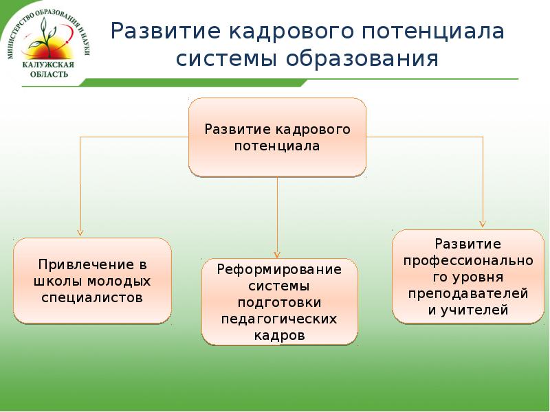 План развития кадрового потенциала