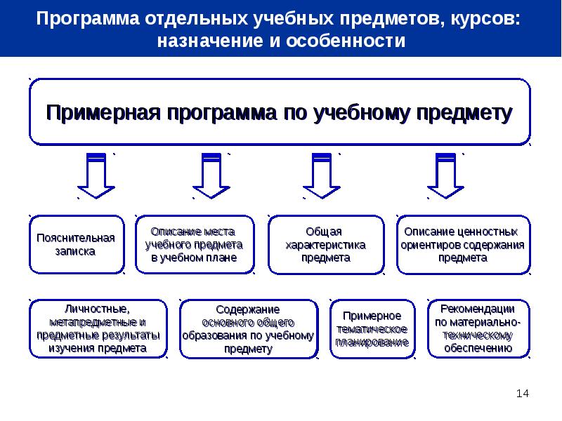 Предметы общего образования. Назначение учебной программы. Особенности программы отдельных учебных предметов, курсов. Конструктор программ отдельных учебных предметов. Конструктор программ ФГОС.