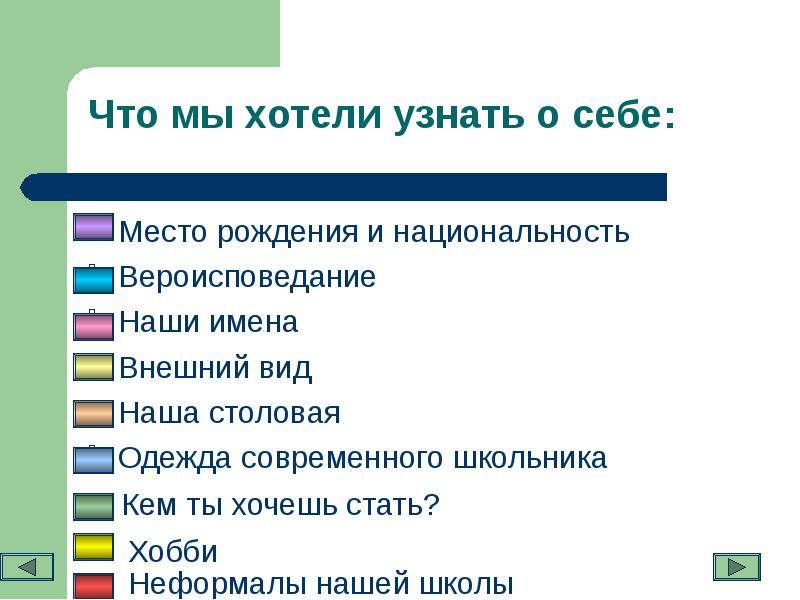 Название и внешний. Национальность гражданство вероисповедание.