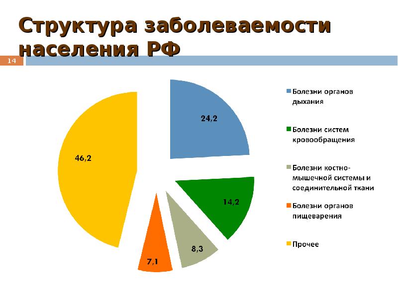 Структура заболеваемости