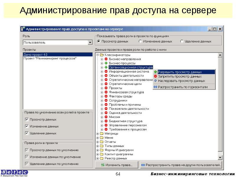 Устройство информация в реестре. Администрирование прав. Право и администрирование. Реестр ролей и прав доступа пользователей. Право доступа.