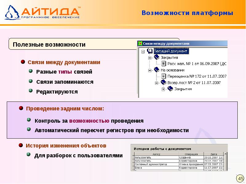 Возможности платформы. Программный продукт примеры. Презентация программного продукта. Презентация программного продукта пример. Название программного продукта.