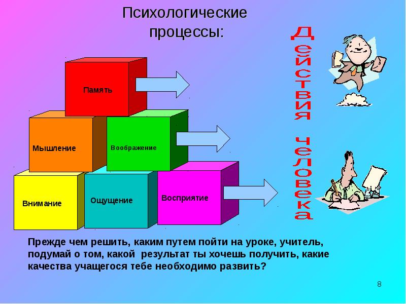 Память внимание мышление презентация