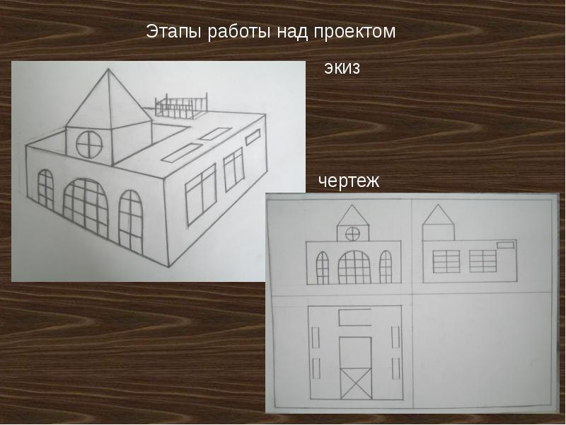 Творческий проект макет дома