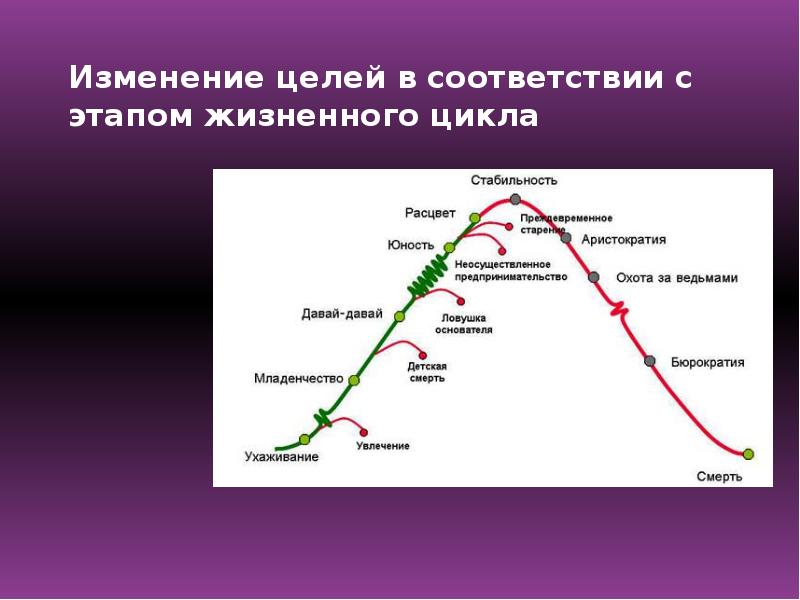 Изменение целей организации