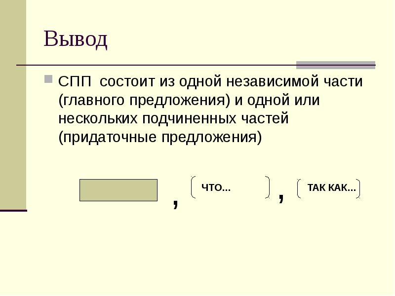 1 спп предложение. Вывод о сложноподчиненных предложениях. Сложноподчиненное предложение состоит. СПП состоит из главного и придаточного. Сложноподчиненное предложение состоит из.