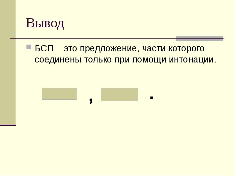 Укажите вид сложного предложения. Сложное предложение части которого связаны только интонацией. БСП вывод. Бессоюзное предложение, части которого соединены интонацией пример. Части сложного предложения могут быть соединены интонацией.