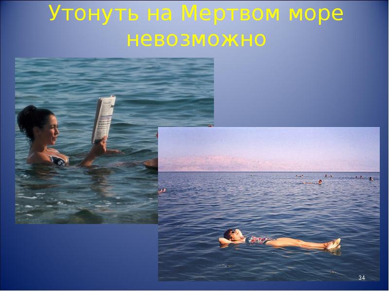 Презентация на тему мертвое море