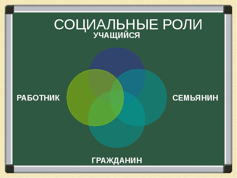 Проект социальные роли