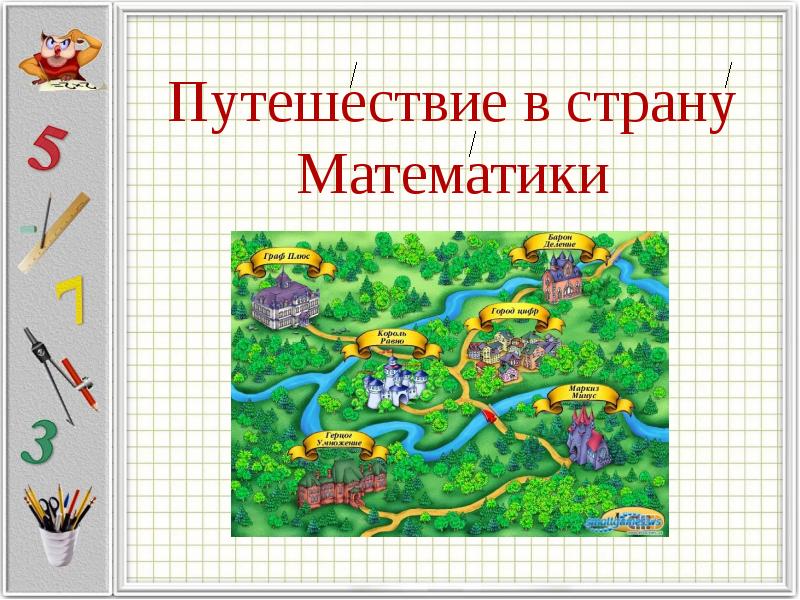 Математика на карте россии 4 класс