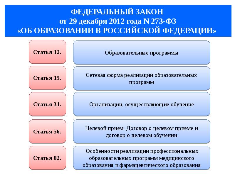 Реализация профессиональных образовательных программ