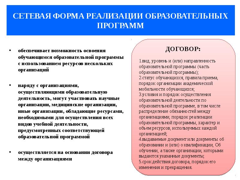 Форма реализации образовательных. Формы реализации образовательных программ. Формы реализации программы. Сетевая форма реализации образовательных программ это. Сетевая форма реализации образовательных программ образование.