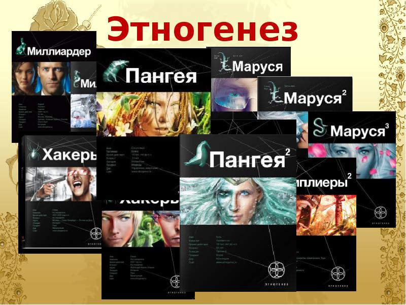 Книги проекта этногенез