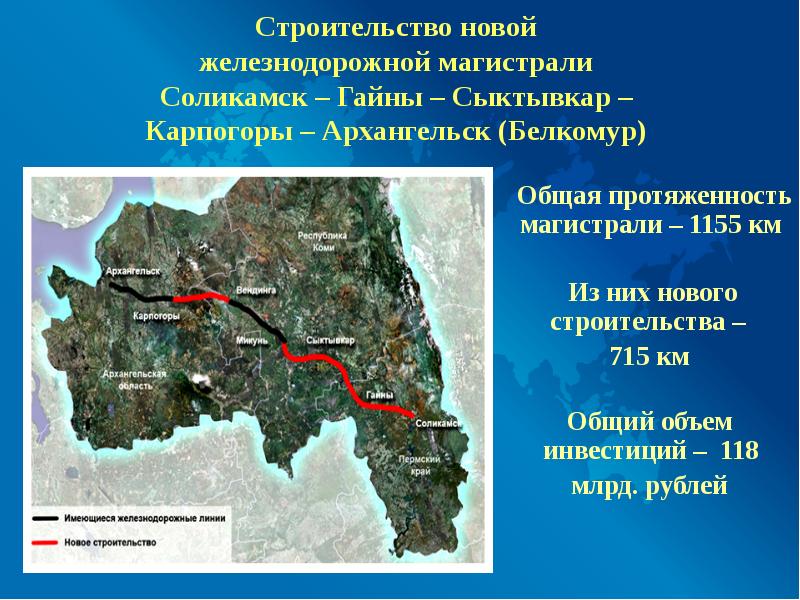 Проект белкомур в настоящее время