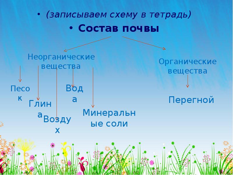 Образование минеральных солей в почве расставь стрелки. Образование Минеральных солей в почве схема. Схема Минеральных солей в почве. Минеральные соли в почве. Записать состав почвы.