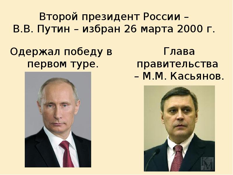 Зачем выборы президента. Россия на пороге 21 века. Президентом России в 2000 году был избран.