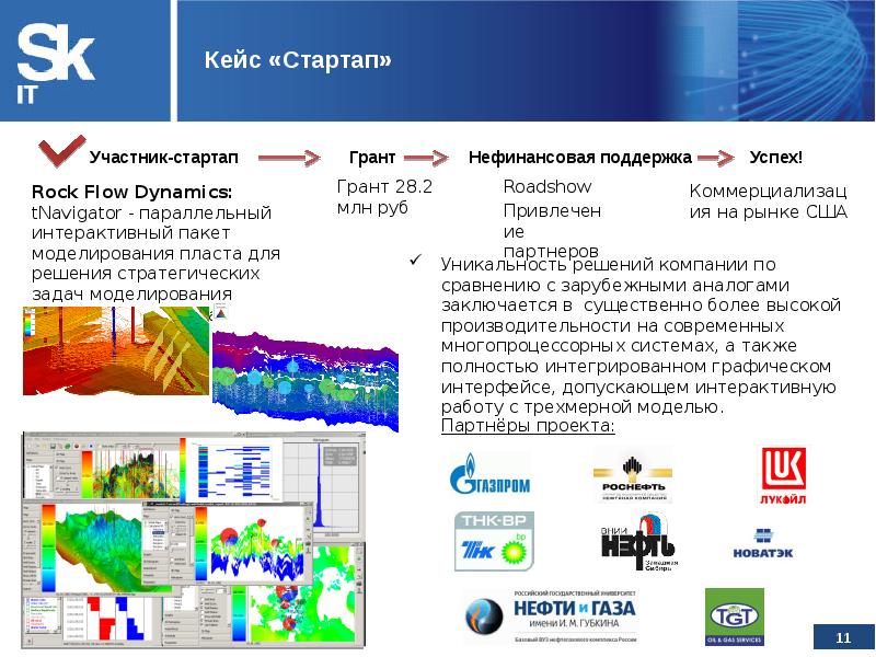 Сколково презентация стартап