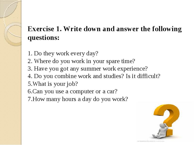 Answer the following questions.