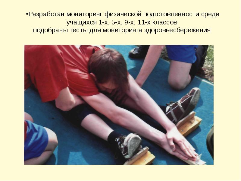 Мониторинг физической подготовленности. Мониторинг физической подготовленности