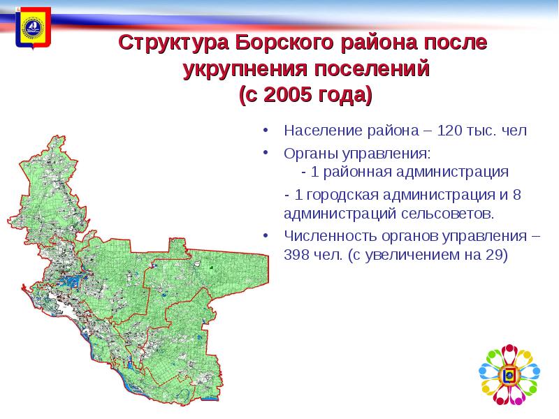 Карта борский район нижегородская