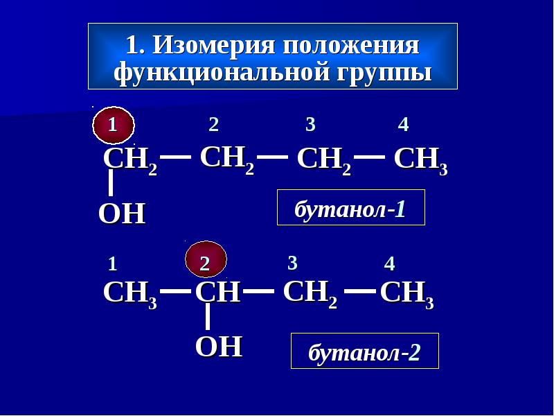 Спиртовая функциональная группа. Формула изомера бутанола 1. Изомерия положения функциональной группы. Изомерия положения функциональной группы спиртов. Изомерия положения функциональной группы он.