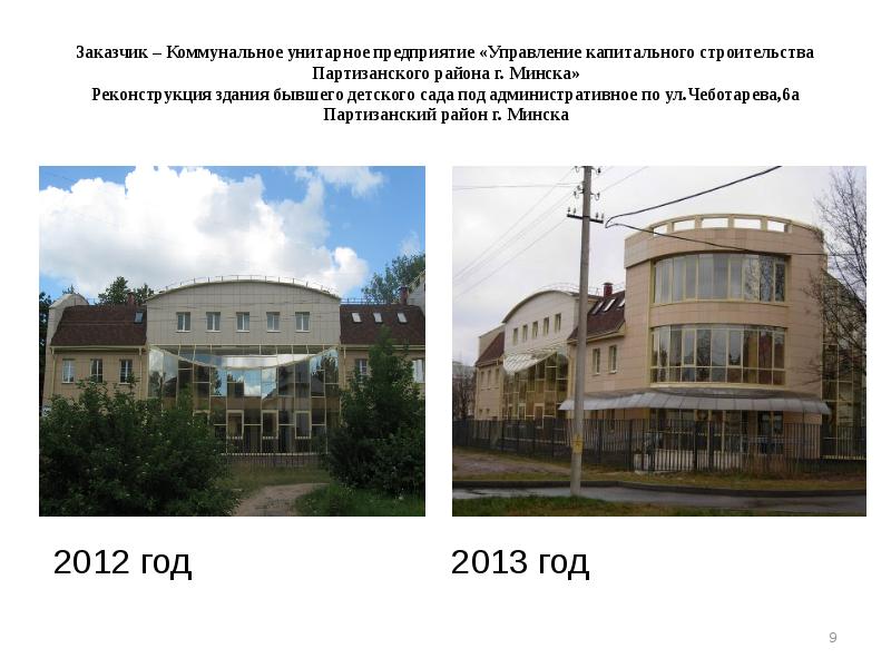 Уксы районов г минска. Партизанская 110 год постройки.