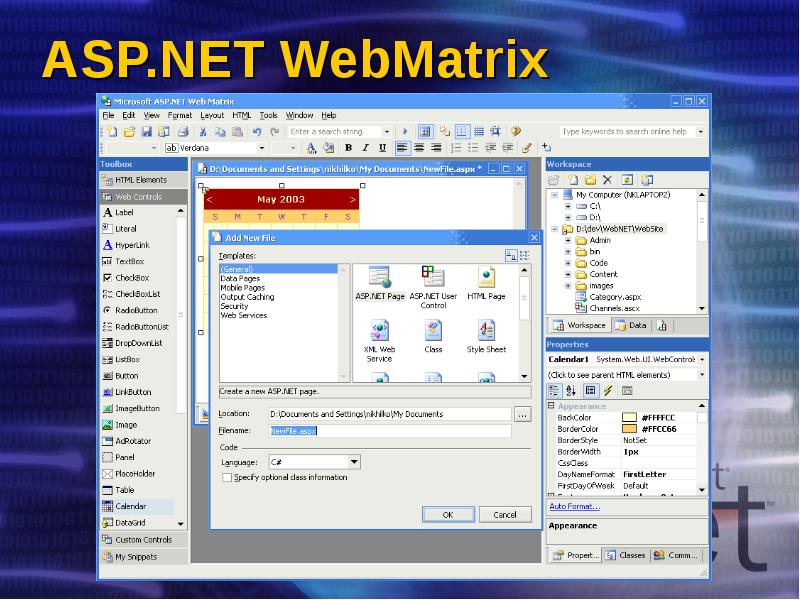 ASP.NET WebMatrix