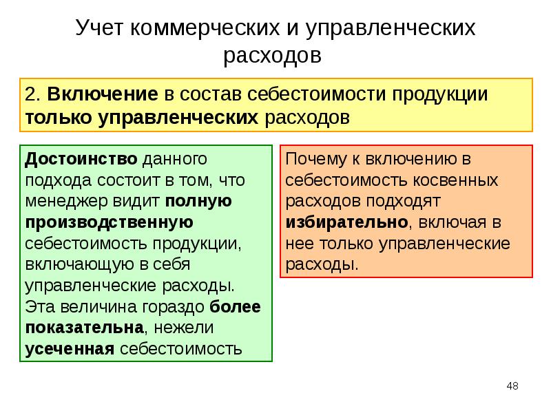 Коммерческие управленческие и финансовые расходы