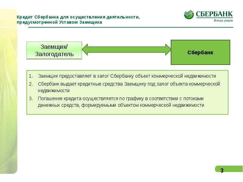 Средство кредита. Цель деятельности Сбербанка. Сбер требования к заемщику. Презентация на тему кредитование в Сбербанке. Заемный средства Сбербанка.