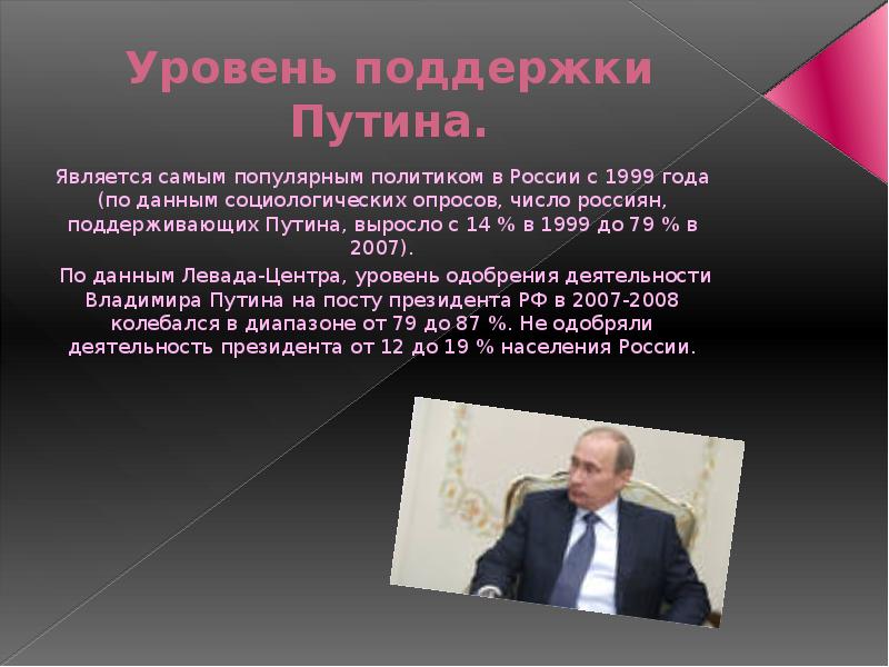 Путин в презентацию