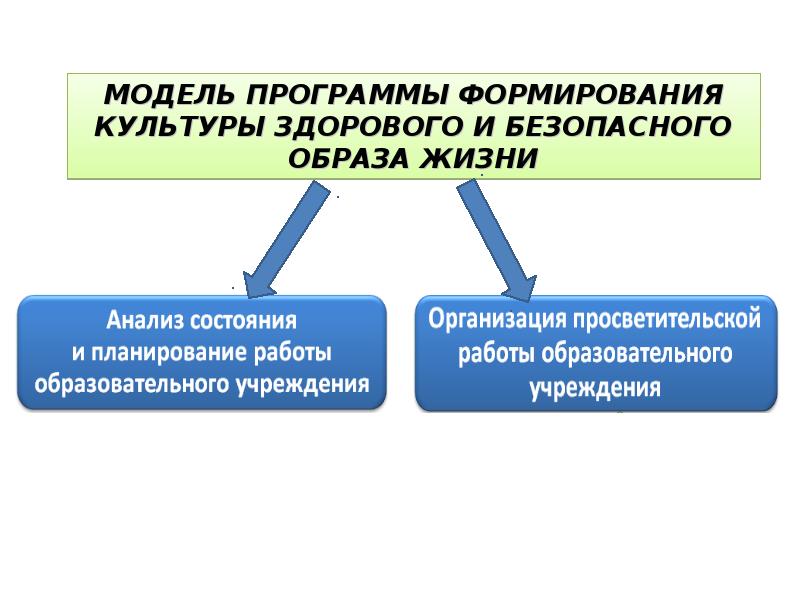 Формирование культуры здорового и безопасного образа жизни проект